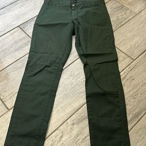 Gap Hunter Green Women’s Stretch Chinos Size 8